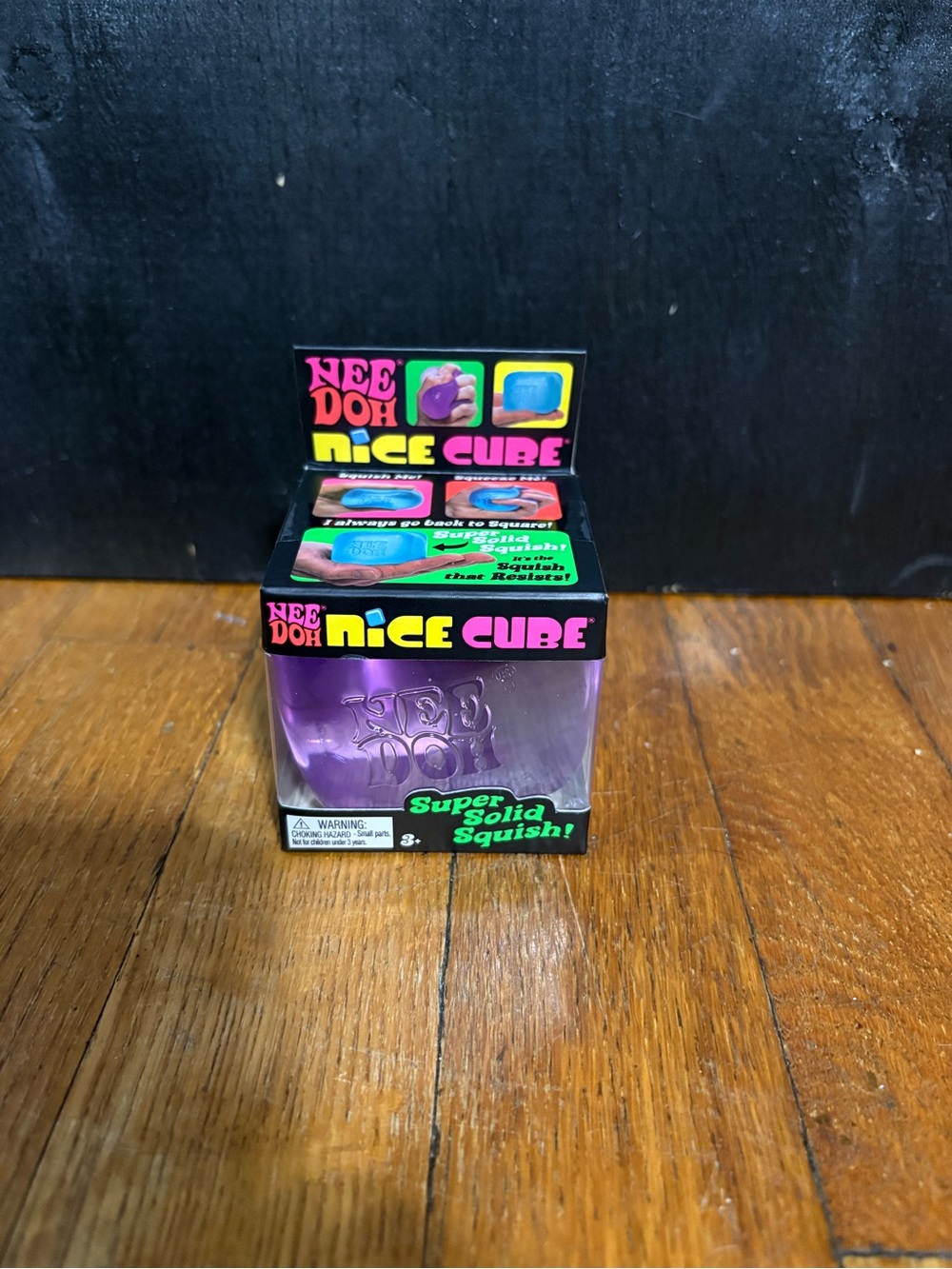 Nice Cube Purple Super Solid Squish Toy